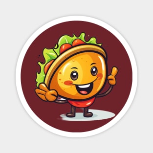 kawaii Taco T-Shirt cute potatofood funny Magnet